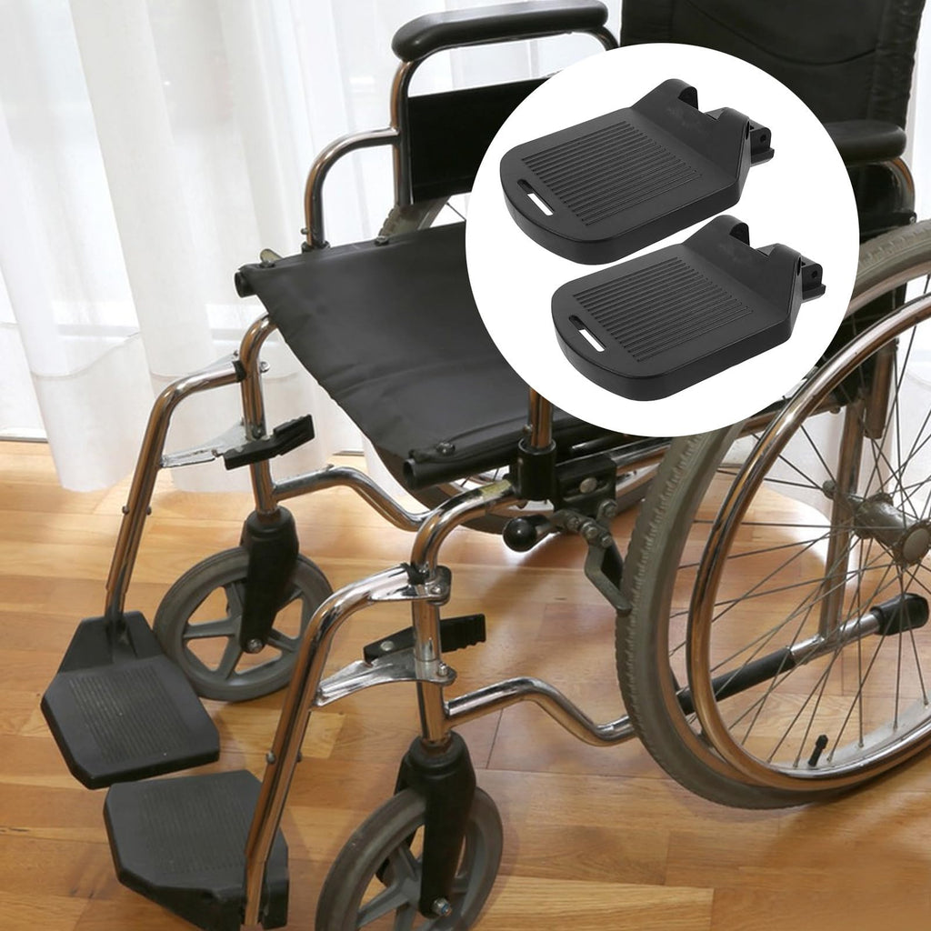 2pcs Adjustable Heavy Duty Wheelchair Footrest S2119