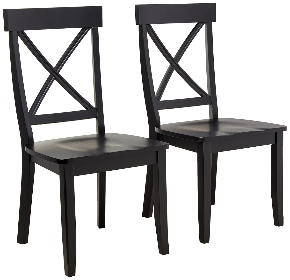 Black Dining Chairs Set of 2 O826132