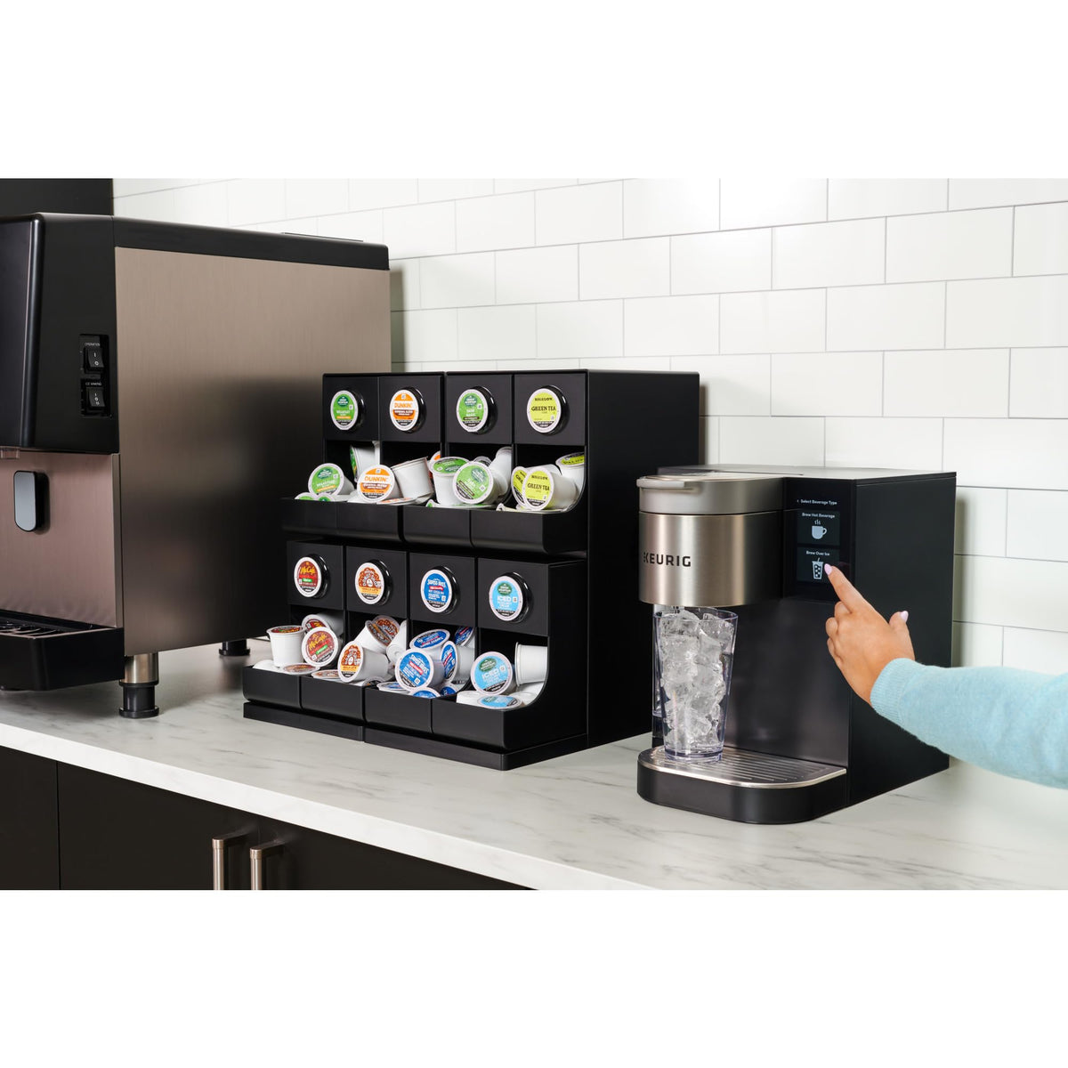 Single Serve Coffee Maker with 110 oz Water Reservoir M740