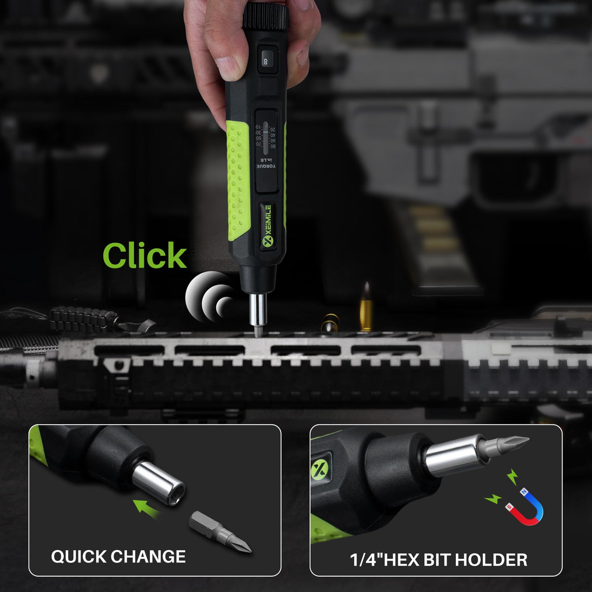 43Pcs Torque Screwdriver X621