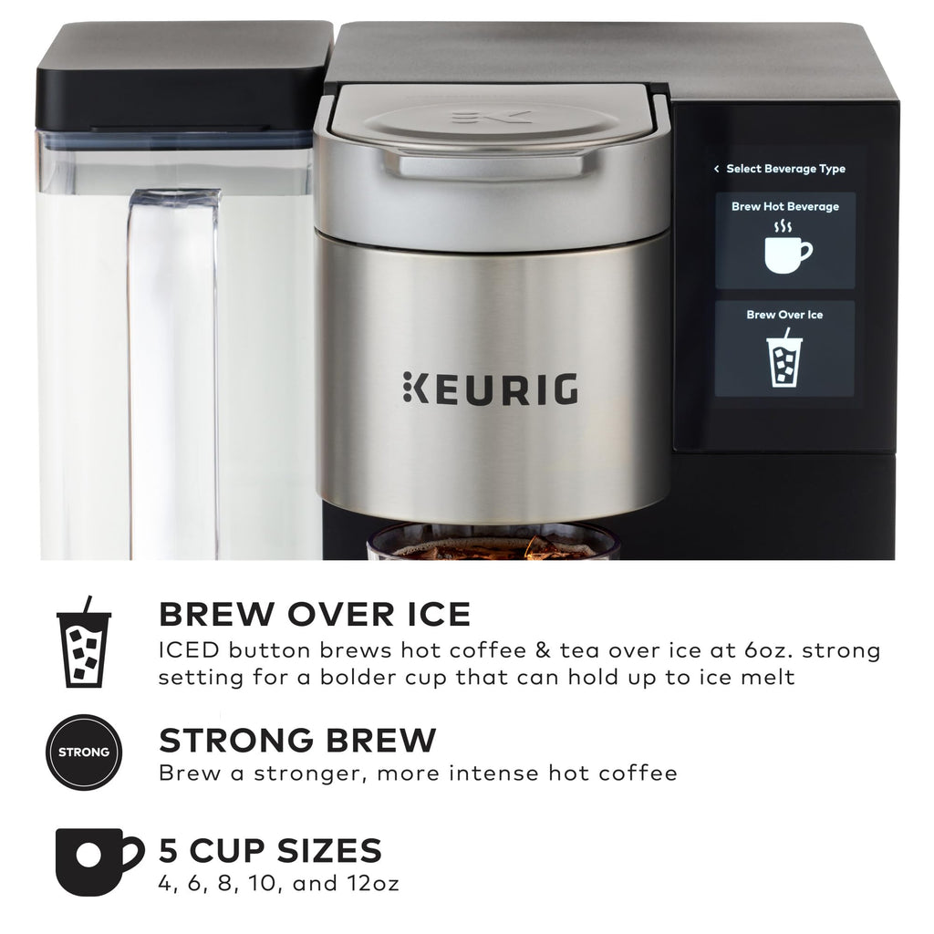 Single Serve Coffee Maker with 110 oz Water Reservoir M740