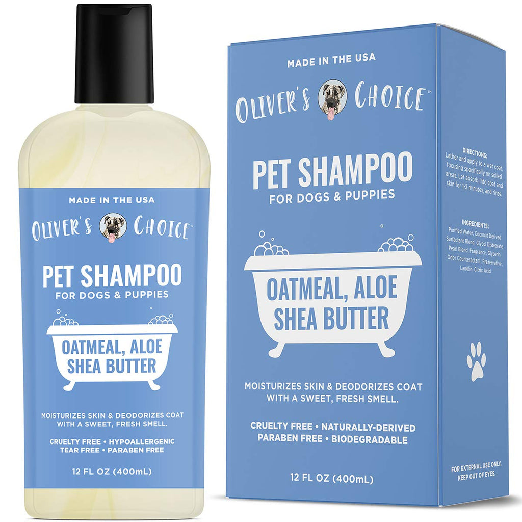 Oatmeal Aloe Shea Butter Dog Shampoo 14 fl. oz X3233