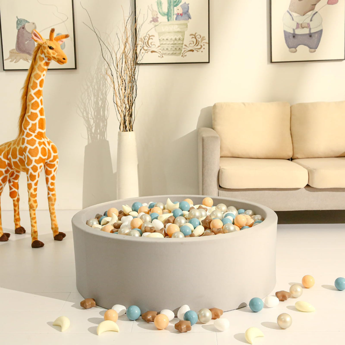 100 200 500 1000 Crush Proof Bpa Free Ball Pit Balls O380