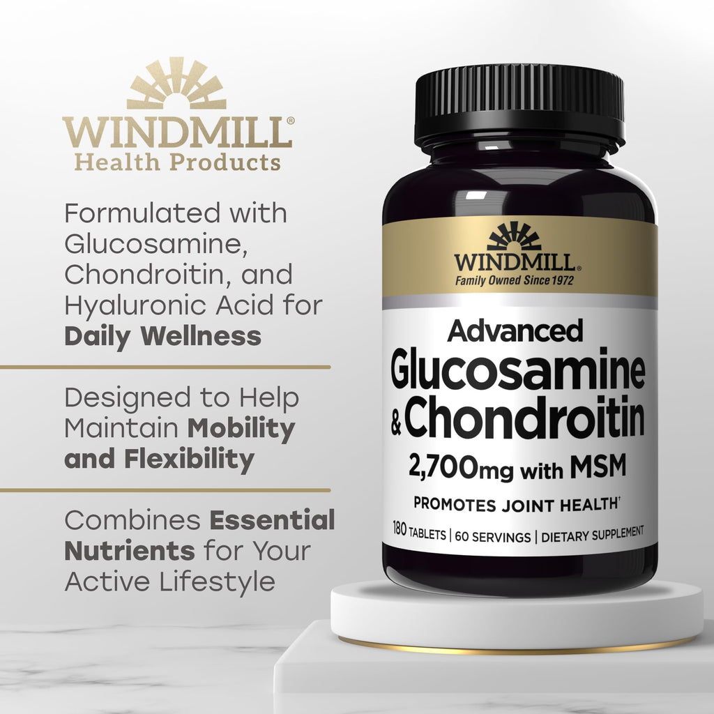 Glucosamine & Chondroitin 180 Tablets S64283