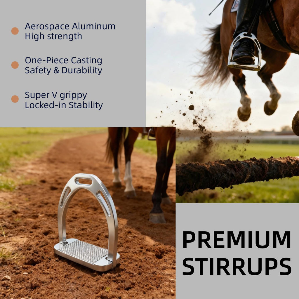Lightweight English Stirrups T515