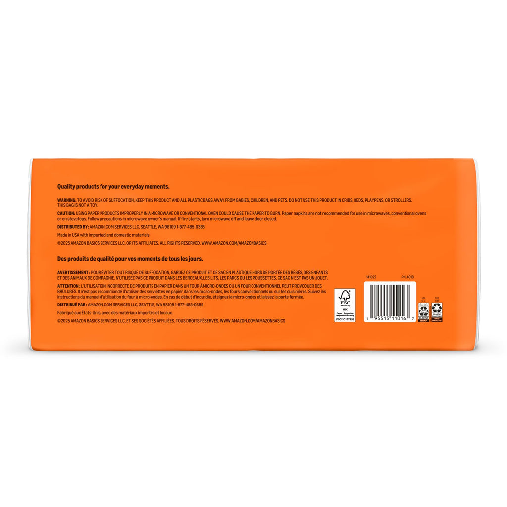 Paper Napkins, 400 Count R822005