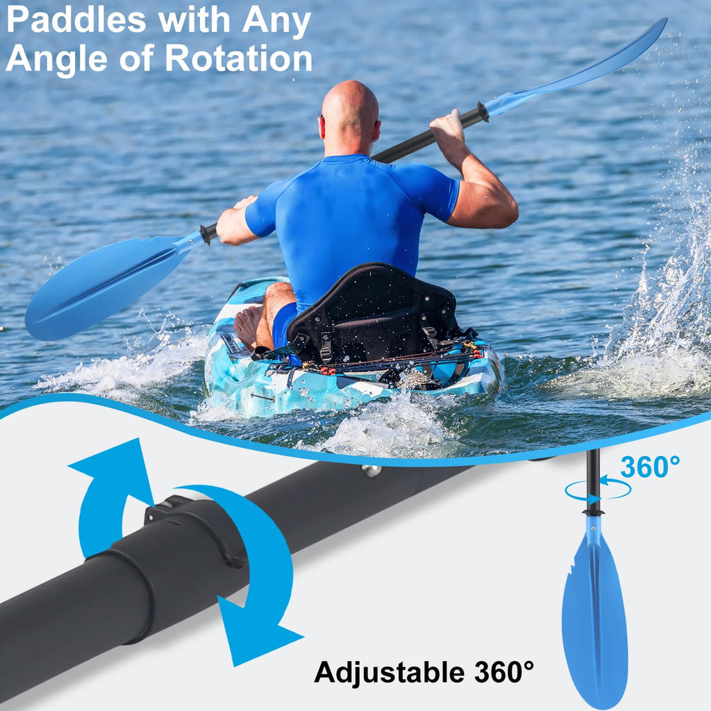Telescoping Adjustable Kayak Paddle 70" to 95" Z705