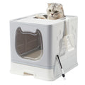 Covered Litter Box with Lid and Scooper P872673
