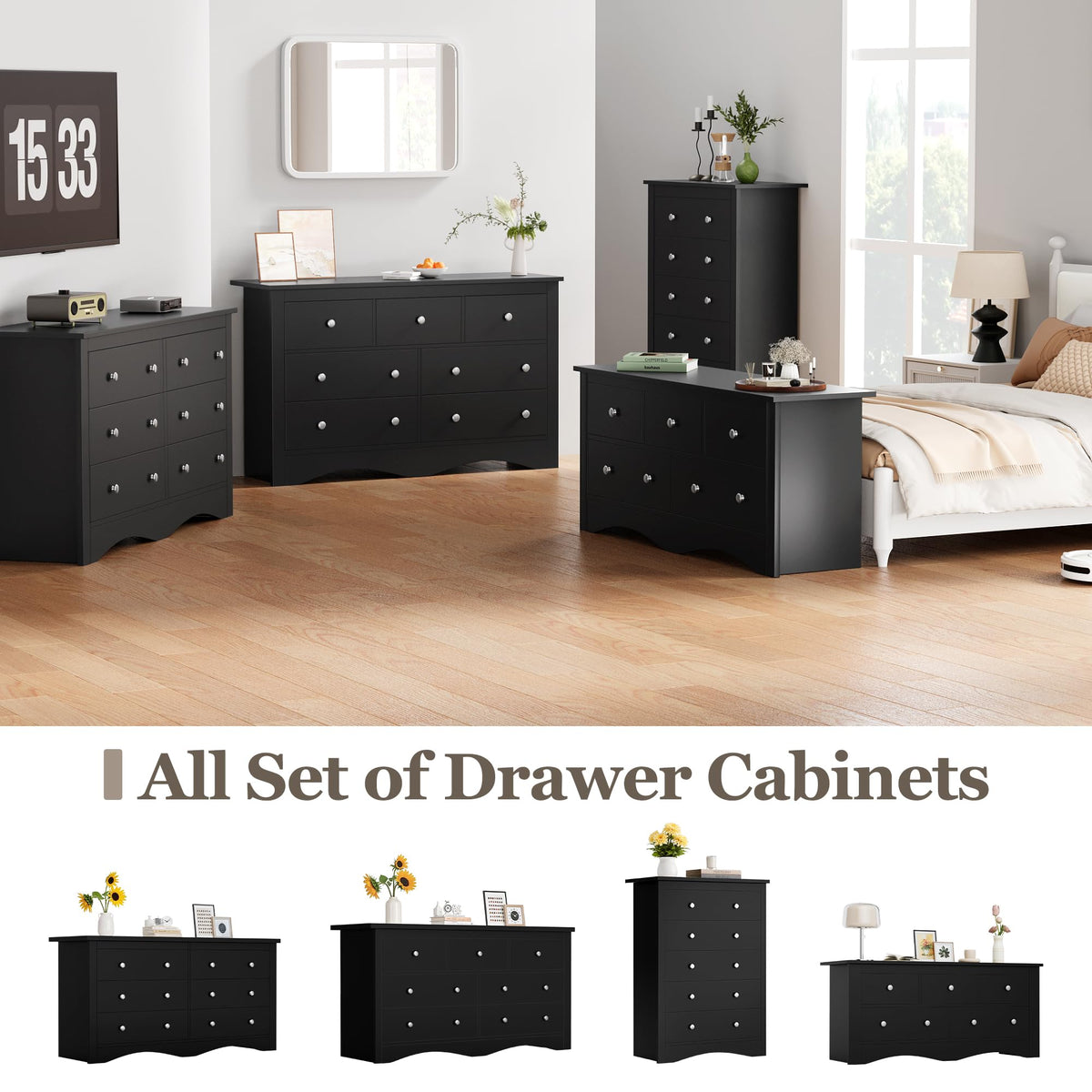 Black Dresser F8683
