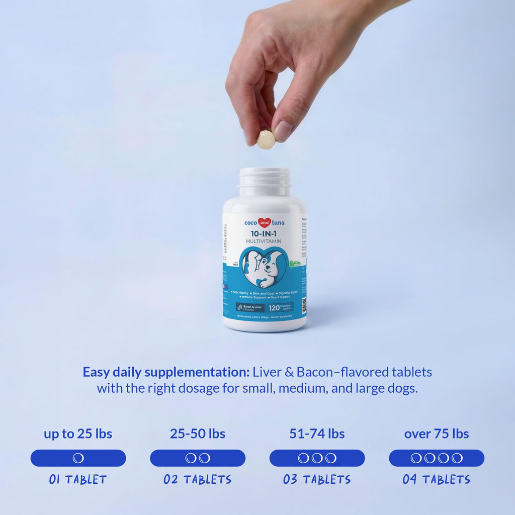 Multivitamin for Dogs 120 Tablets X8332