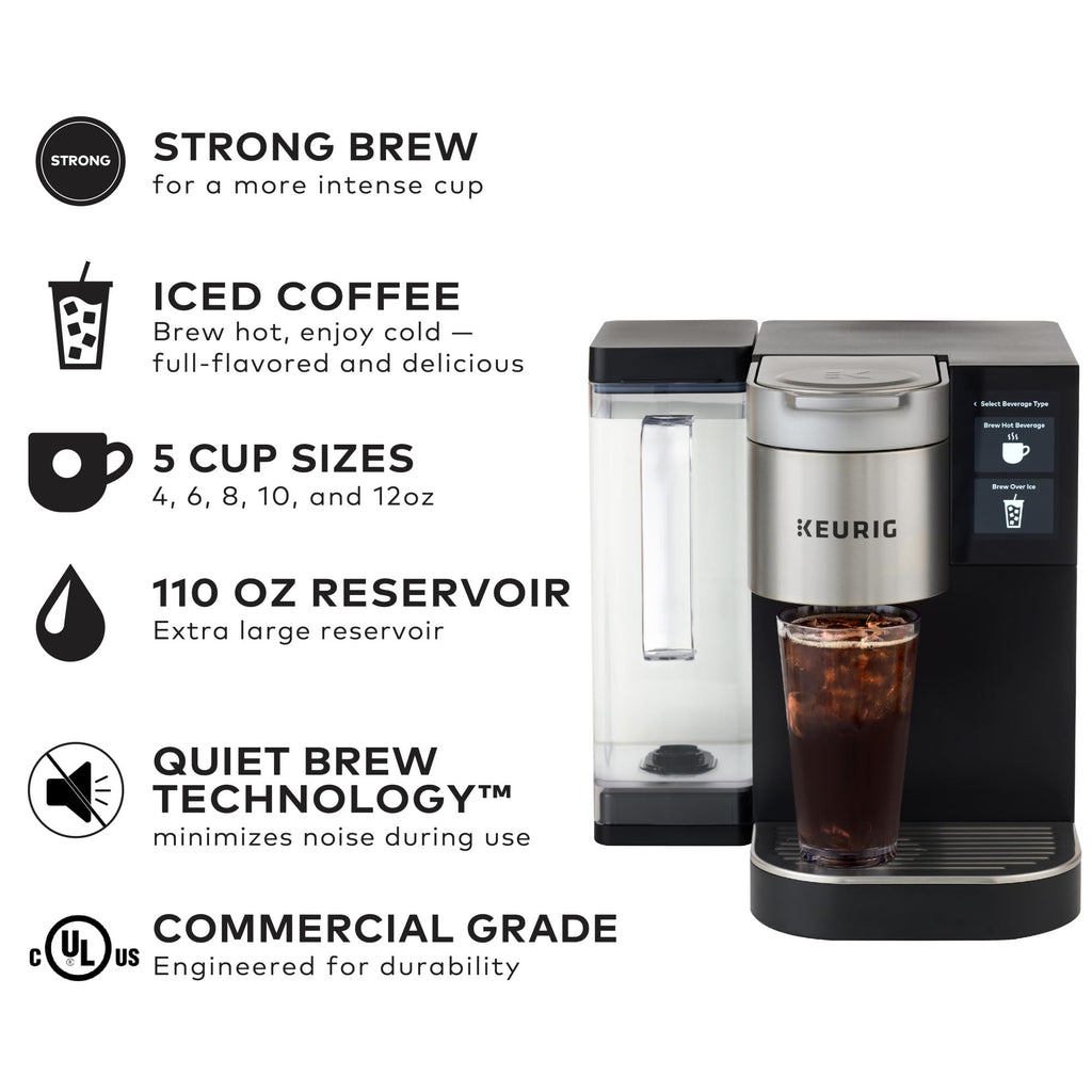 Single Serve Coffee Maker with 110 oz Water Reservoir M740
