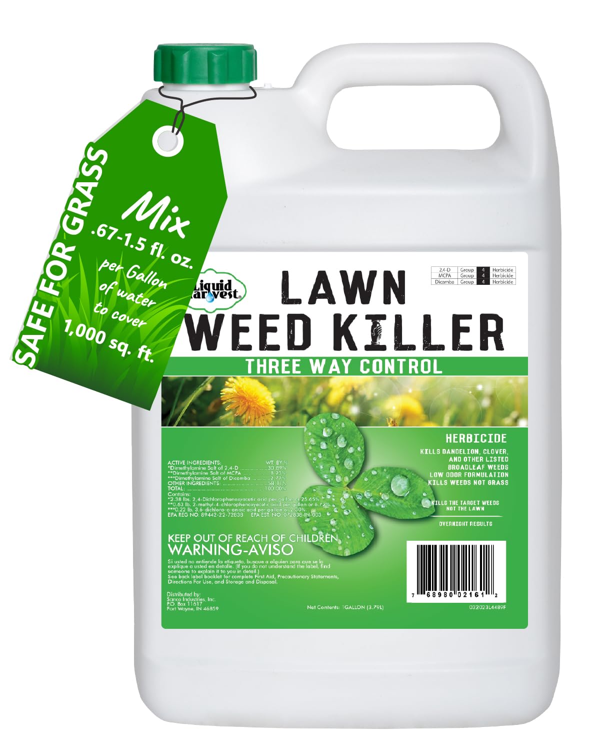 Concentrated Broad Spectrum Lawn Weed Killer X101