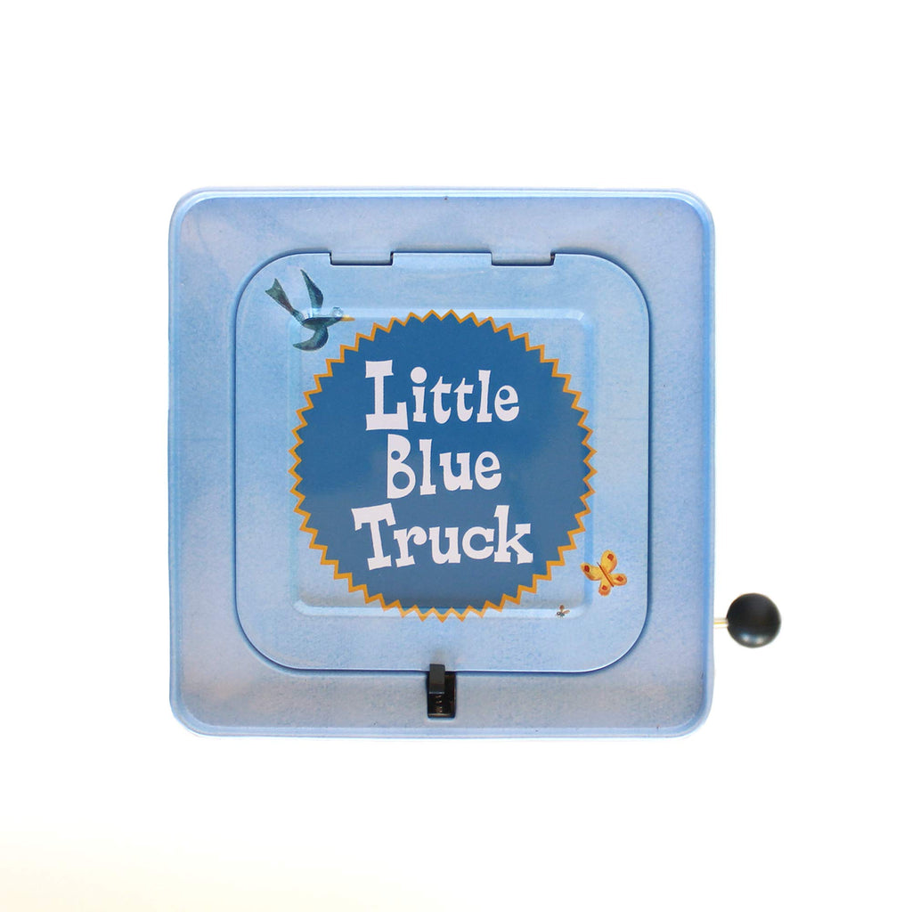 Blue Truck Jack-in-The-Box Plush Toy with Music R6470