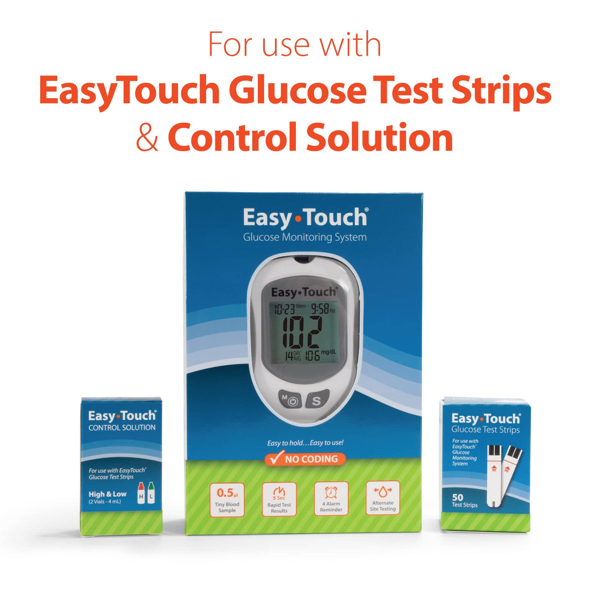 Glucose Meter Kit with 100 Test Strips D360676