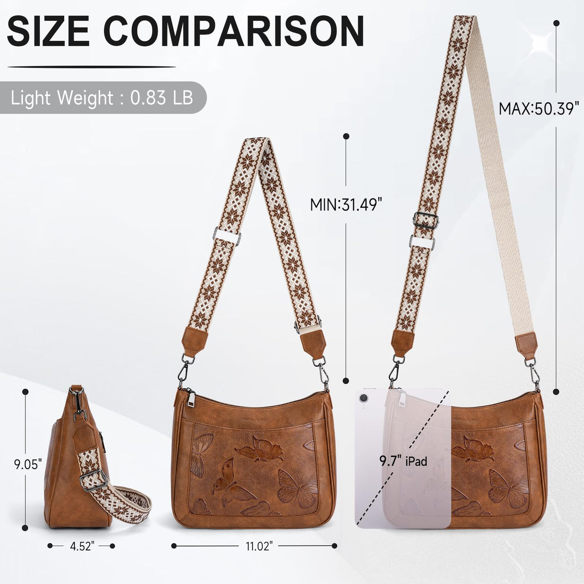 Vegan Leather Crossbody Bag H80262