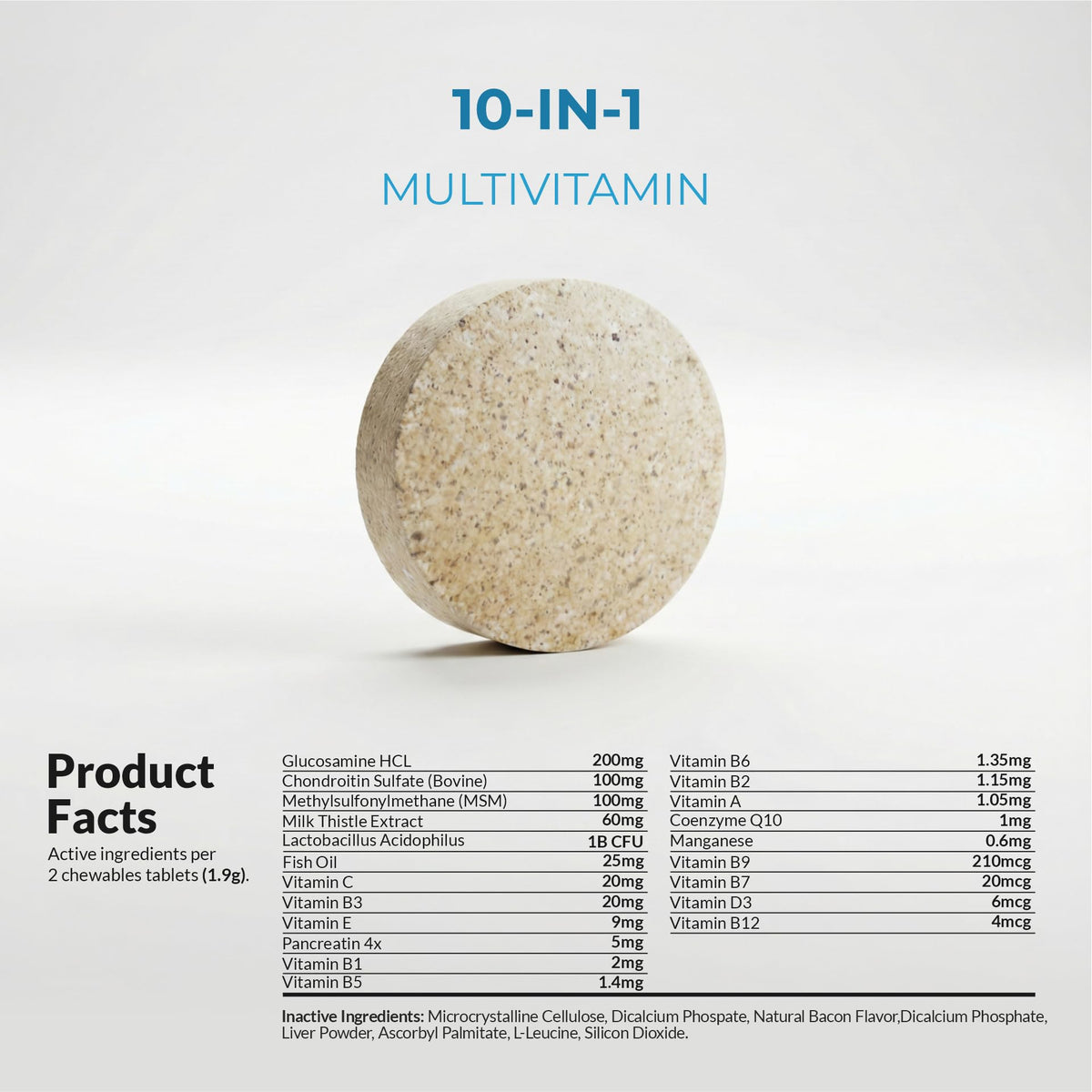 Multivitamin for Dogs 120 Tablets X8332