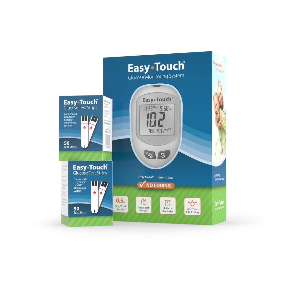 Glucose Meter Kit with 100 Test Strips D360676