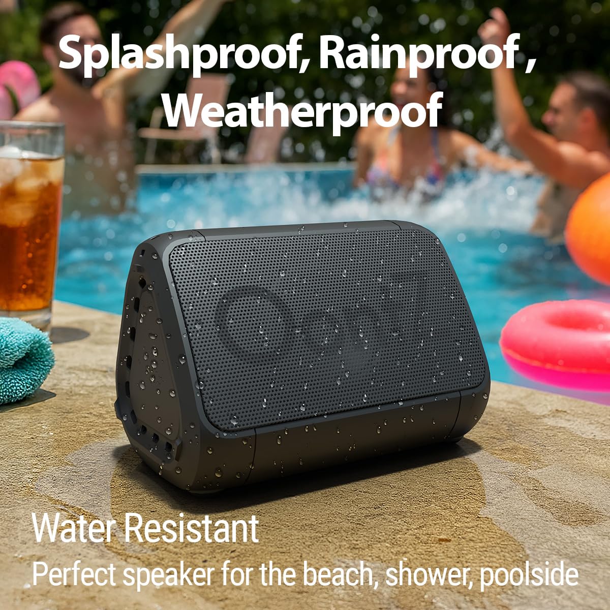 Compact Bluetooth Speakers 2-Pack O617832