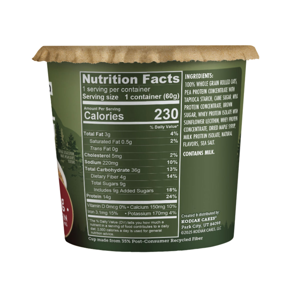Instant Protein Maple & Brown Sugar Oatmeal, 2.12oz (Pack of 12) G303923