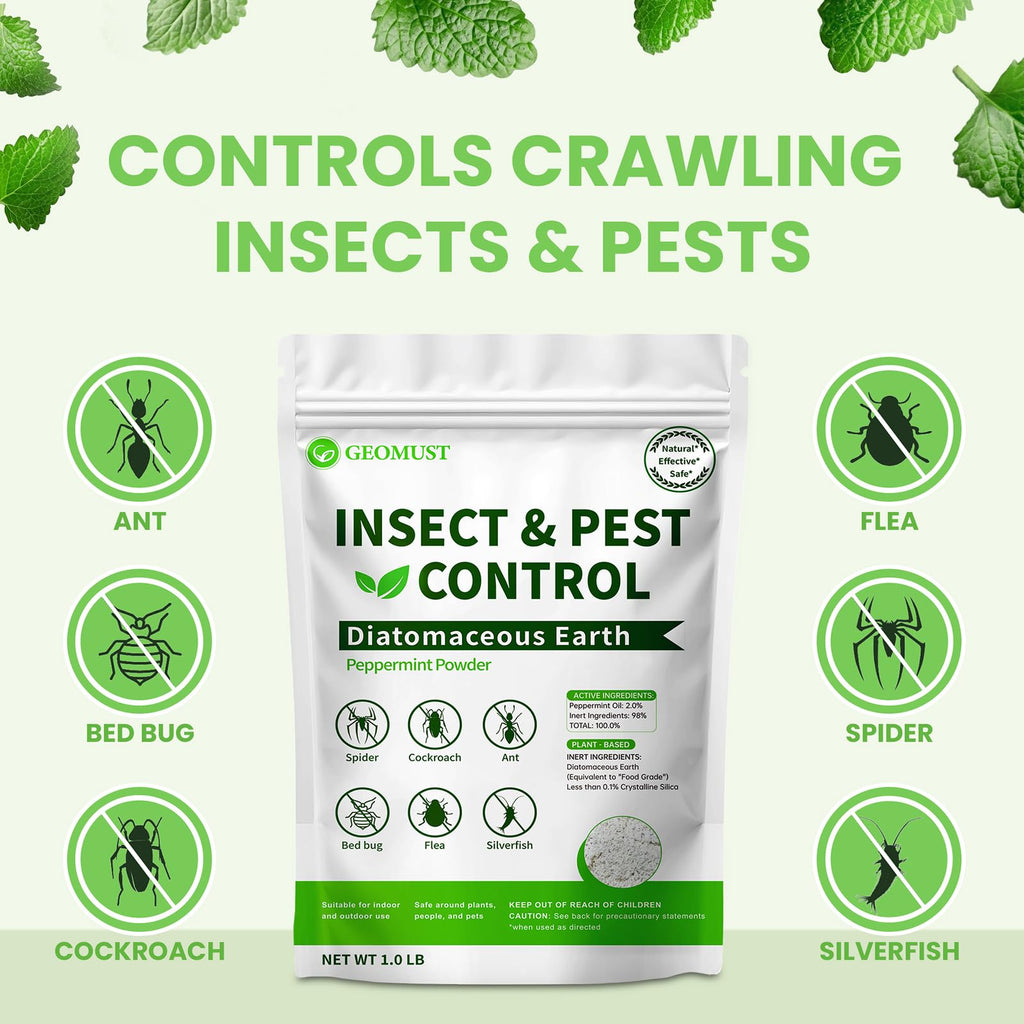 Diatomaceous Earth Food Grade Insect Killer 1 lb H267