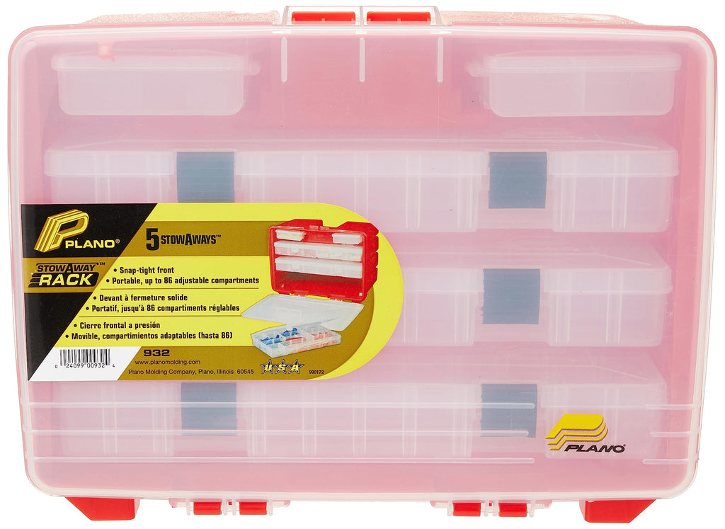 Portable Stow Away Rack Organizer with Cover, Red R963