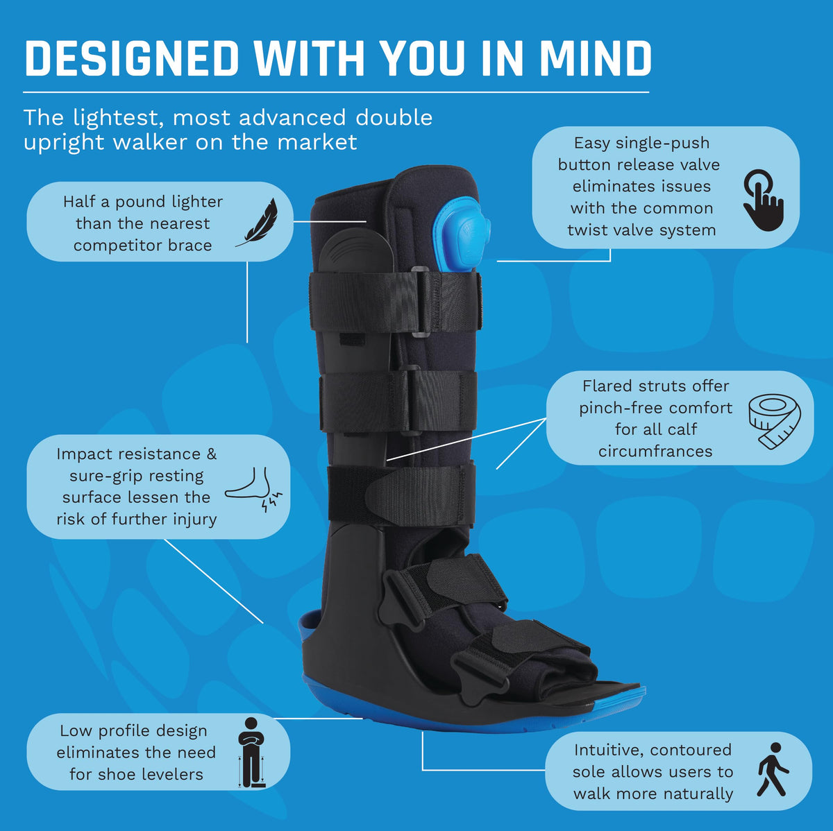 Pneumatic Walking Boot I1041