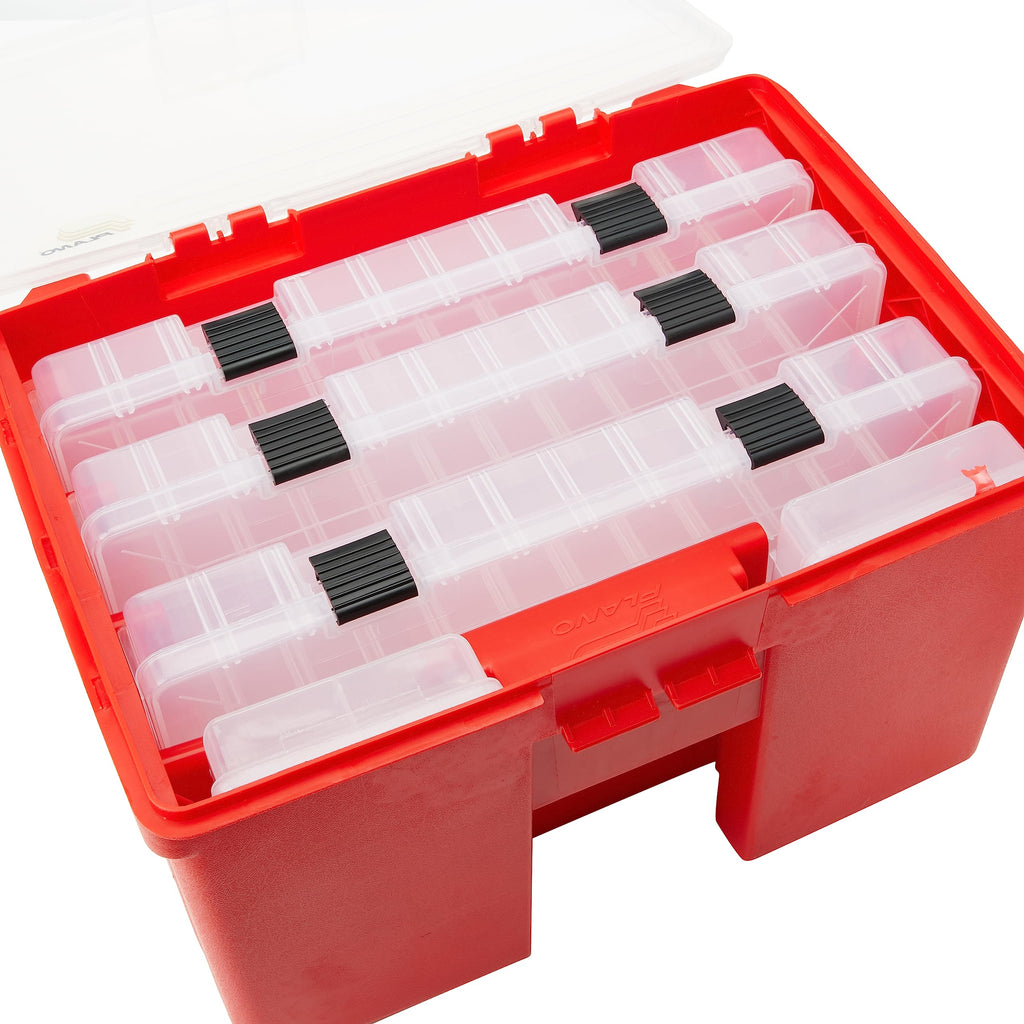 Portable Stow Away Rack Organizer with Cover, Red R963