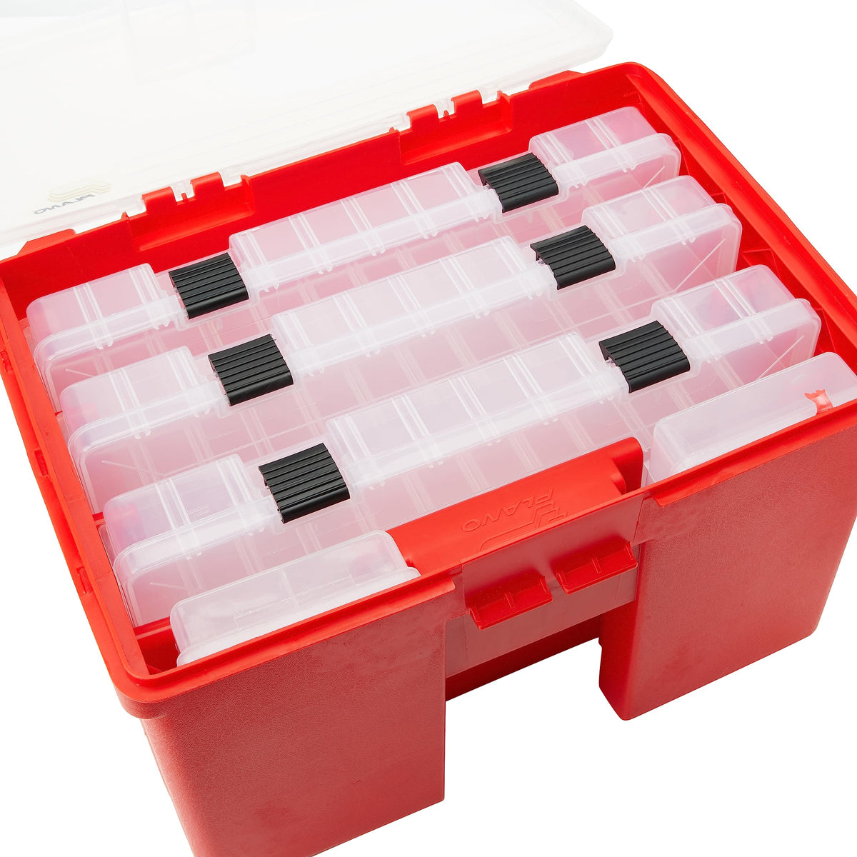 Portable Stow Away Rack Organizer with Cover, Red R963