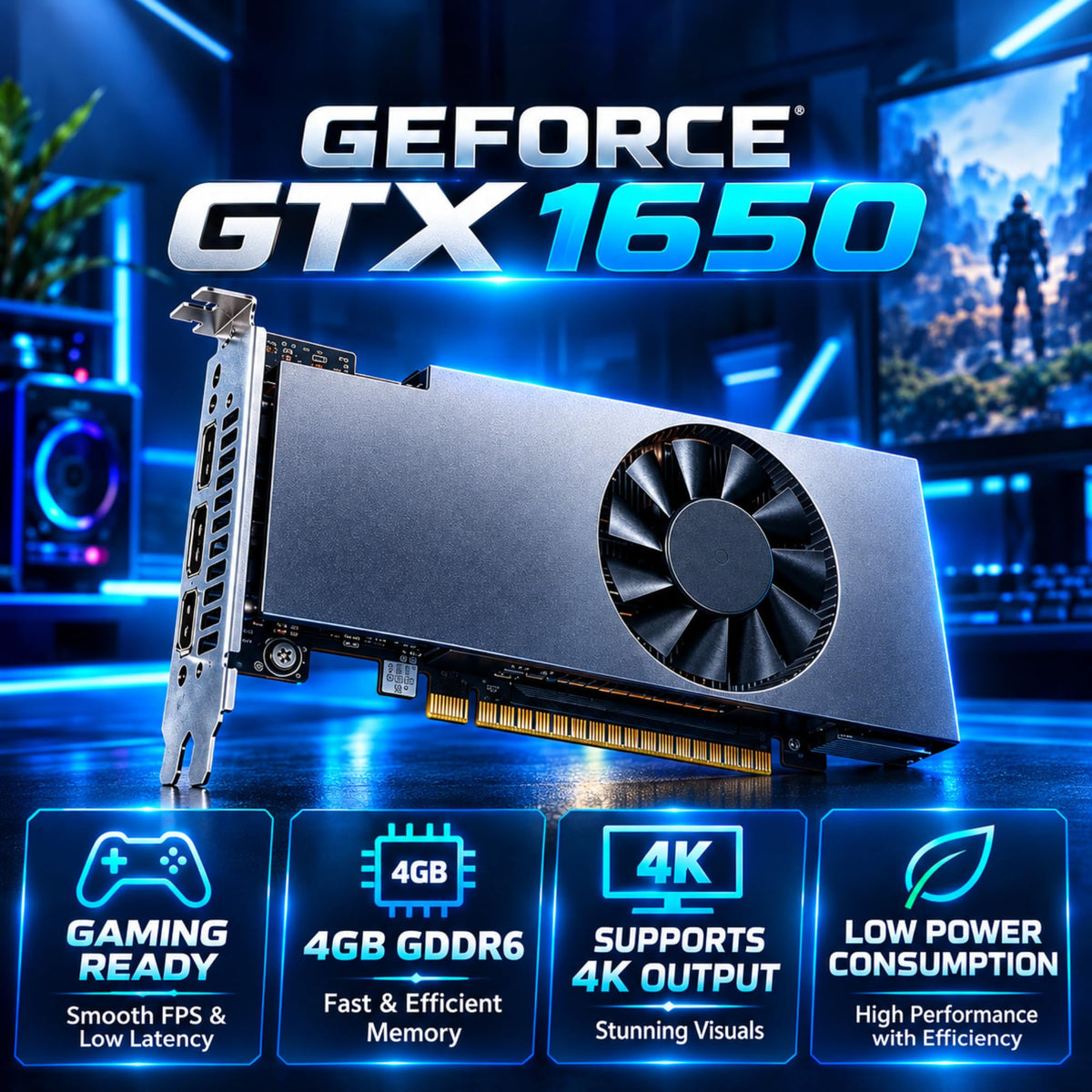 Gaming Desktop PC Intel Core i5 32GB RAM 1TB SSD 3TB HDD Windows 11 U837