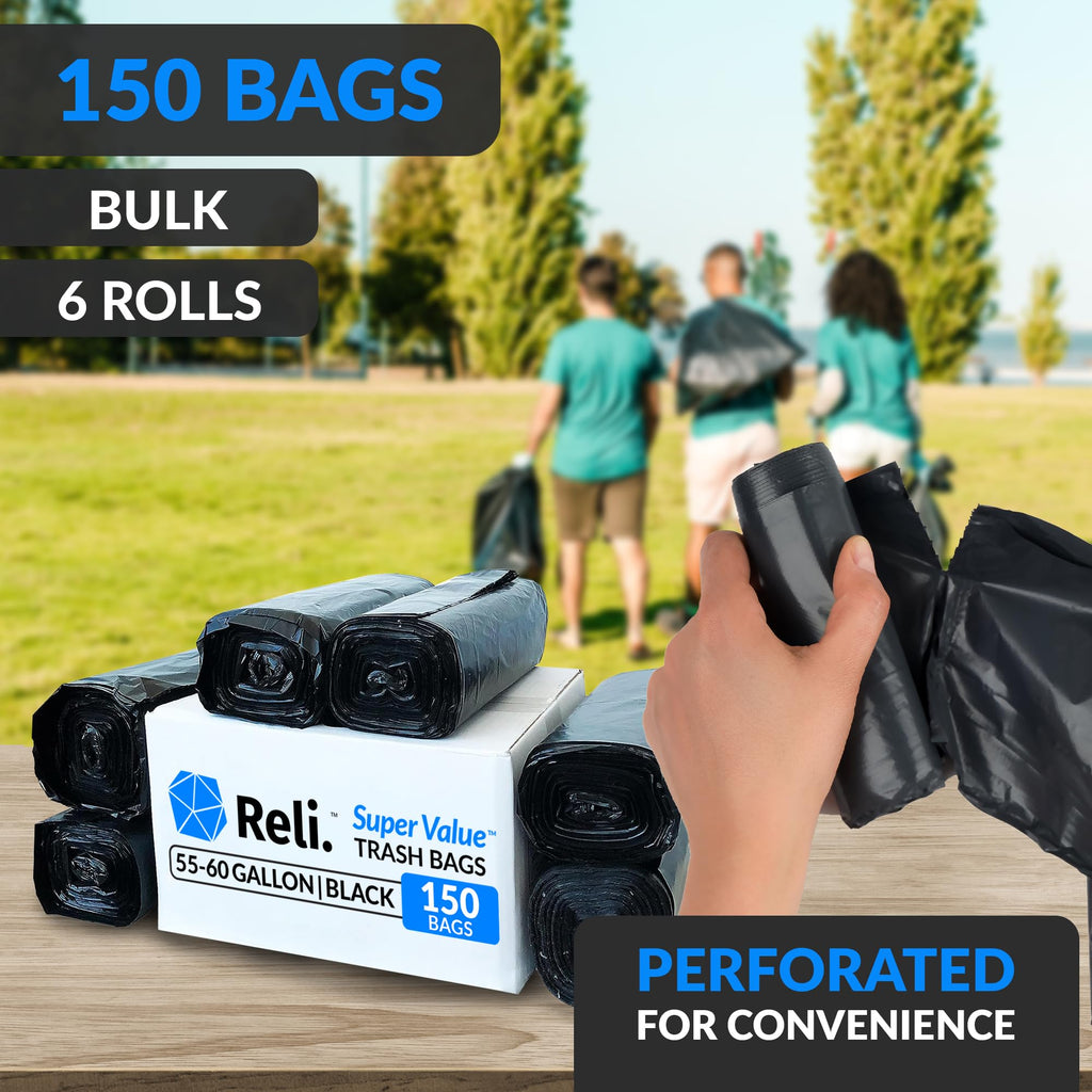55-60 Gallon Heavy Duty Trash Bags I1790