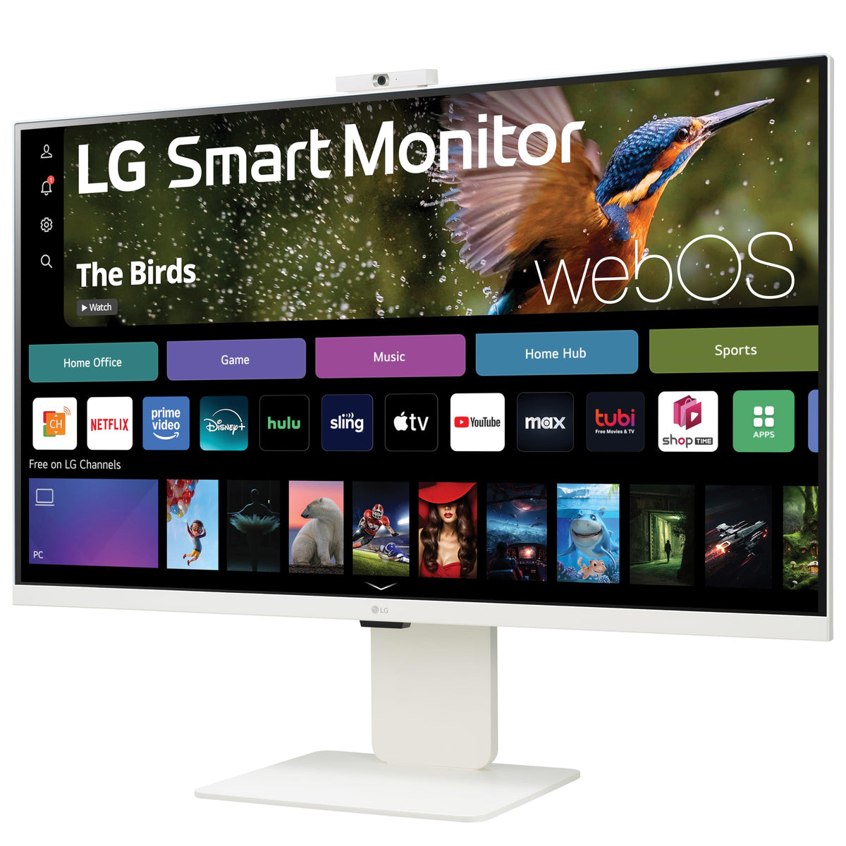 32-inch 4K UHD IPS White Smart Monitor T2276