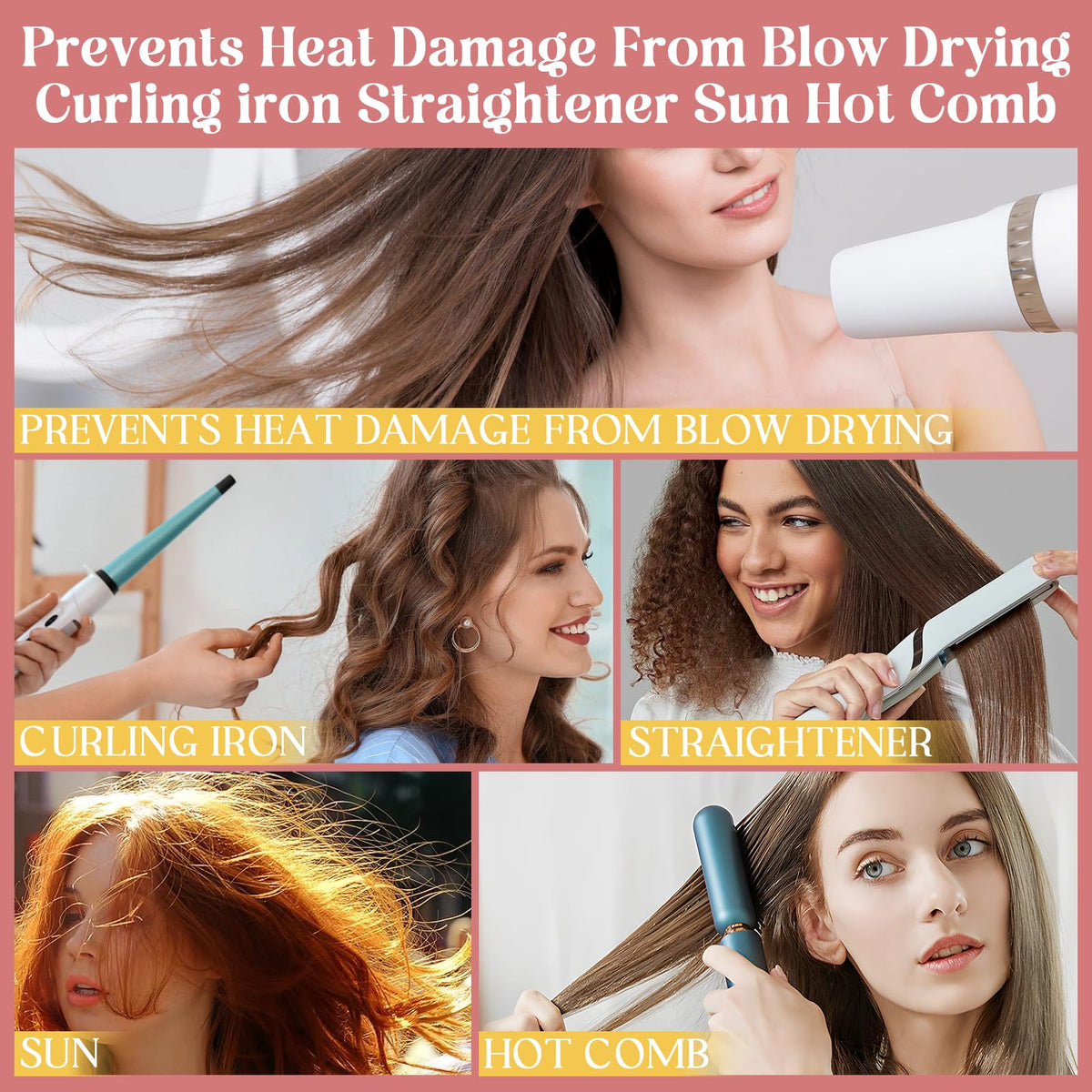 Leave In Conditioner & Heat Protectant Spray A793891