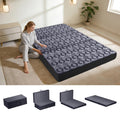 Queen Size 6 Inch Tri-Fold Mattress with Washable Cover X120942