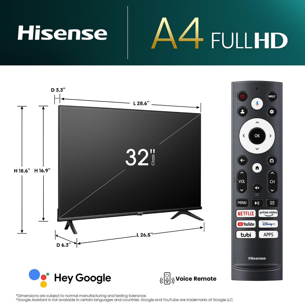 32-Inch FHD 1080p Google Smart TV Q383