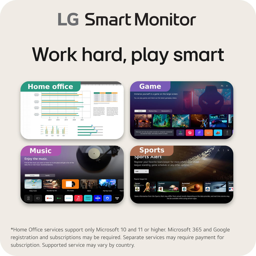 32-inch 4K UHD IPS White Smart Monitor T2276