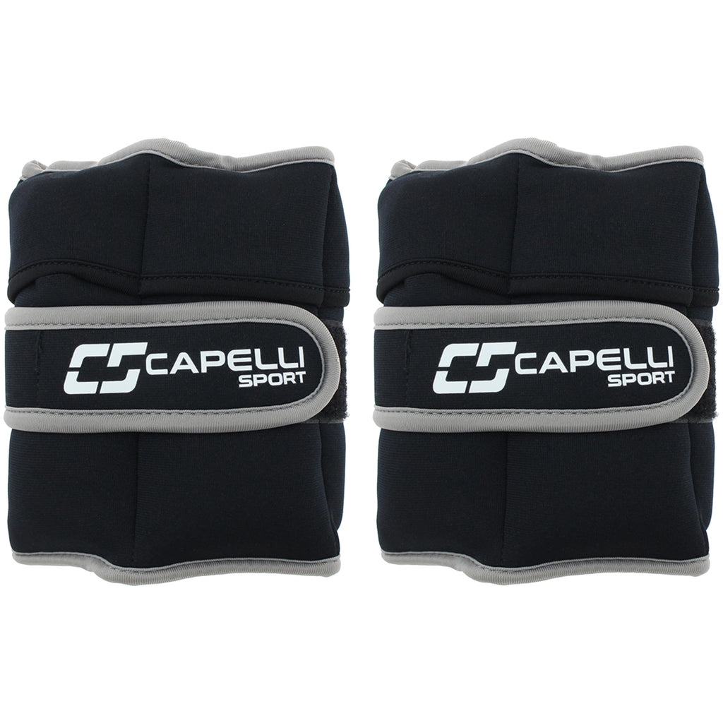 Black 10 lbs Set of 2 Ankle and Wrist Weights Z7137