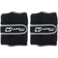 Black 10 lbs Set of 2 Ankle and Wrist Weights Z7137