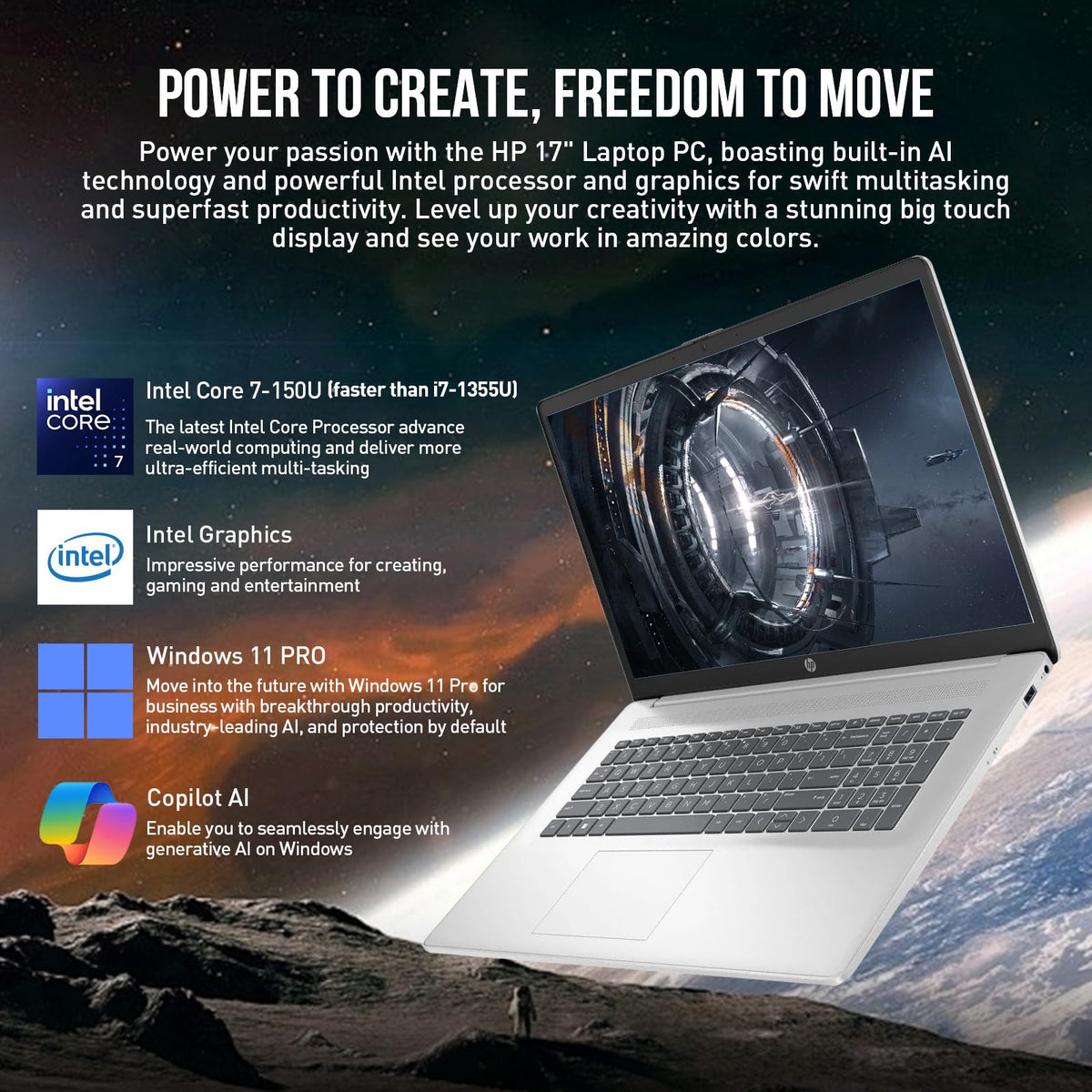 17 Inch Intel Core 7 Windows 11 Pro Laptop T671