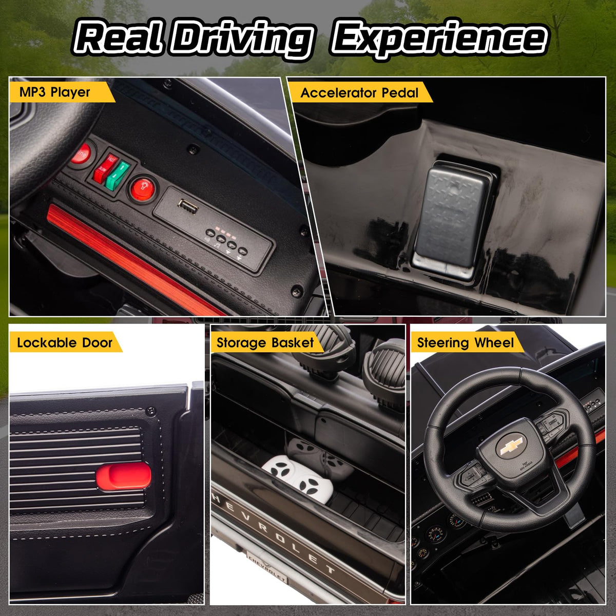 24V Ride on Truck with Remote Control, Black P77264