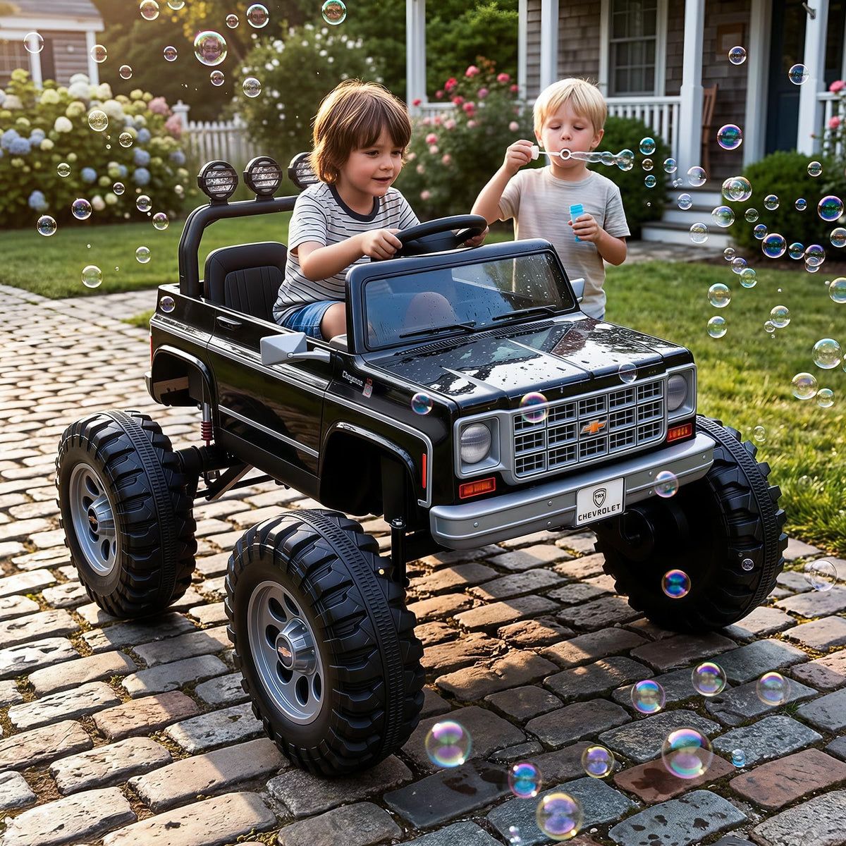 24V Ride on Truck with Remote Control, Black P77264