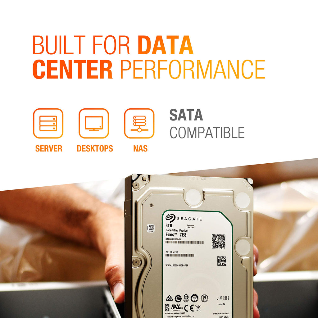 8TB 7200 RPM SATA 3.5-Inch Enterprise Hard Disk Drive O890911