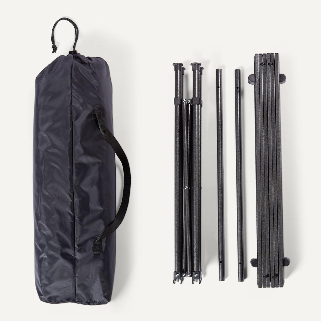 Portable Camping Table with Aluminum Roll-Up Top I945