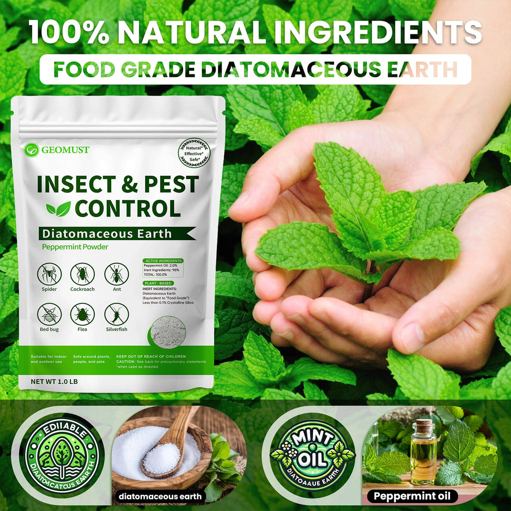 Diatomaceous Earth Food Grade Insect Killer 1 lb H267