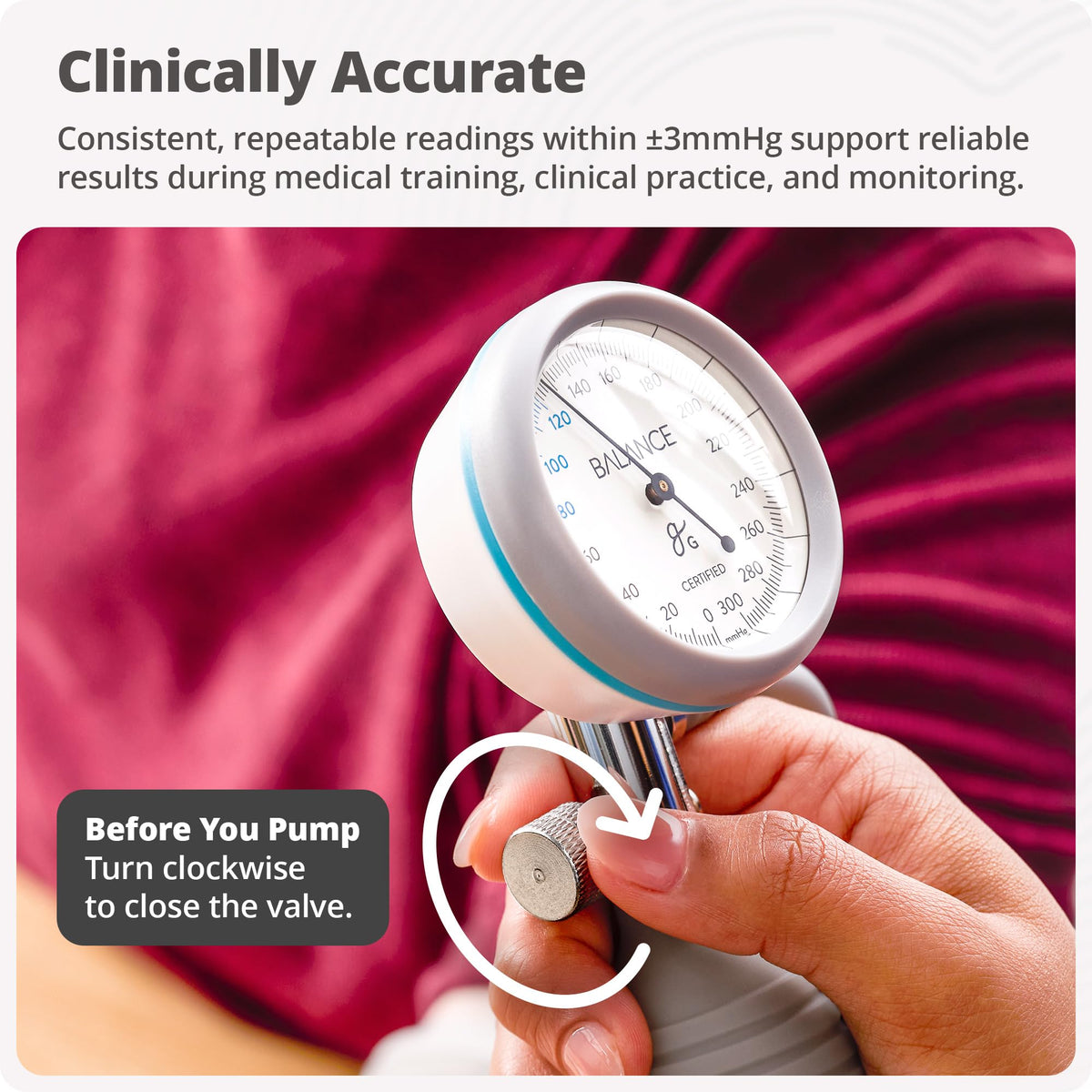 Manual Aneroid Blood Pressure Cuff S737399