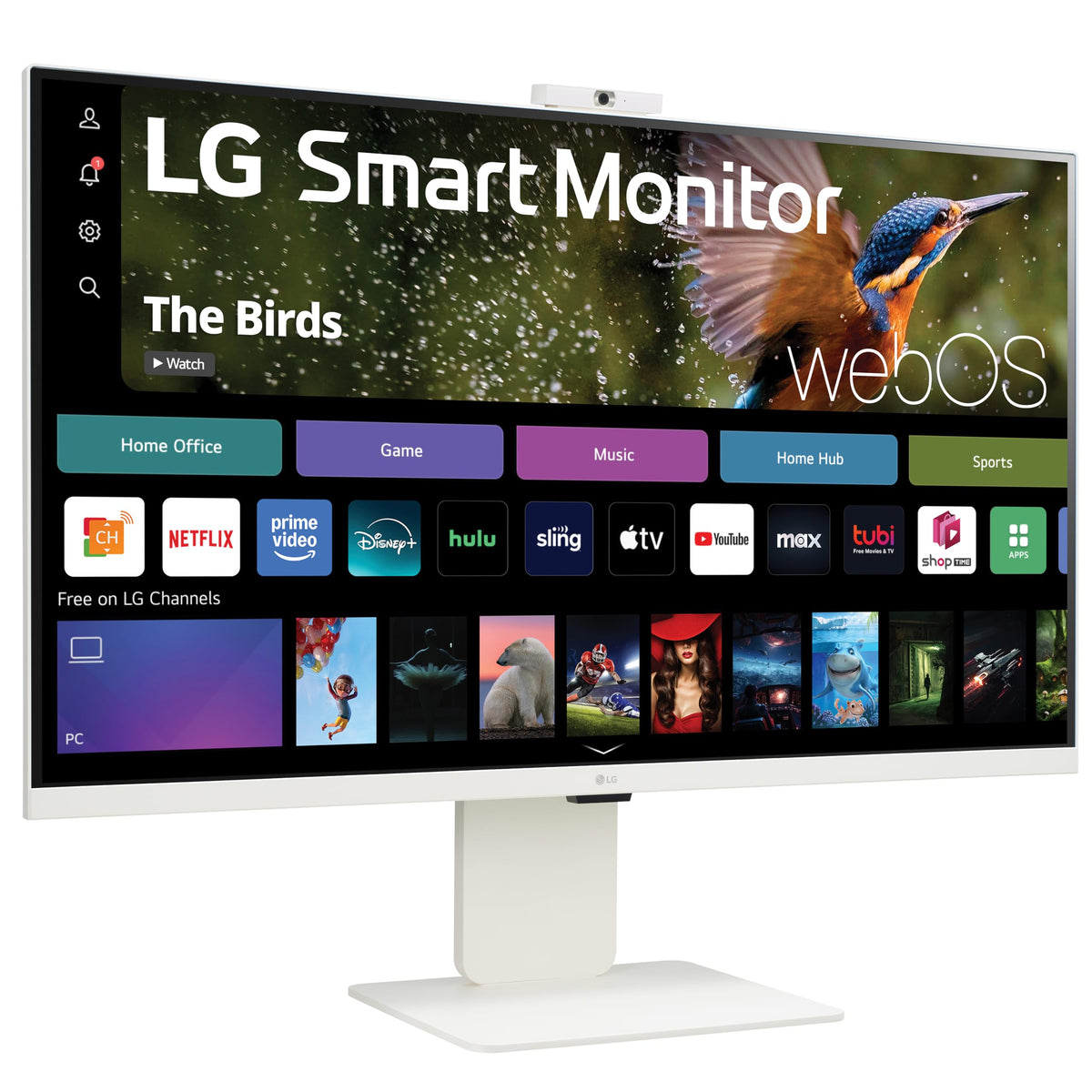 32-inch 4K UHD IPS White Smart Monitor T2276
