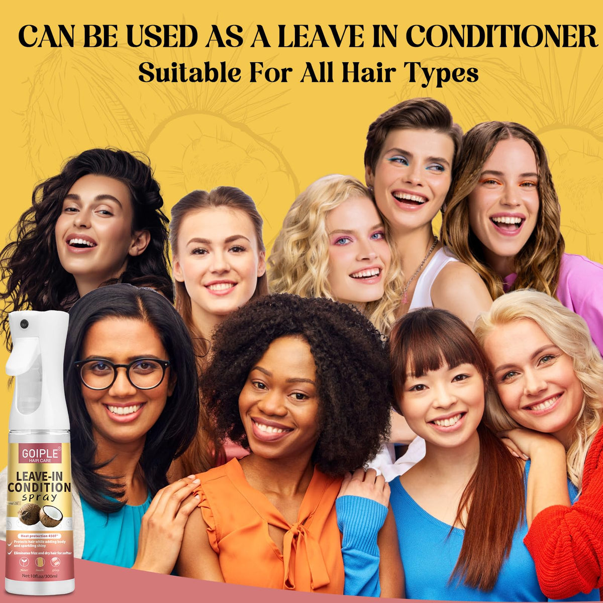 Leave In Conditioner & Heat Protectant Spray A793891