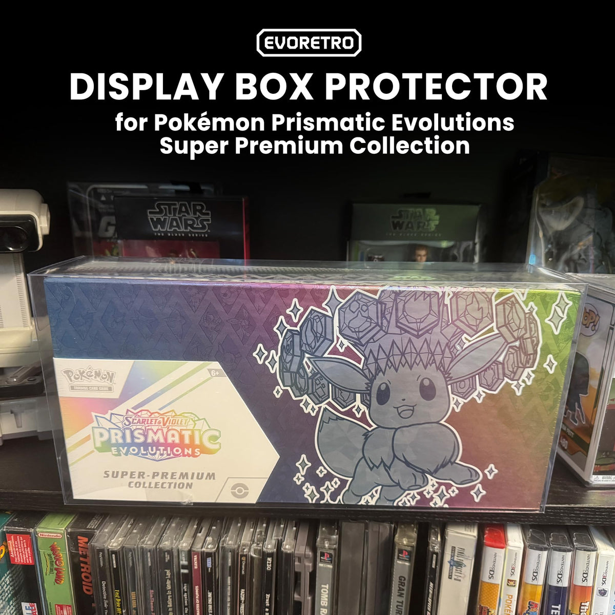 Clear PET Display Case 5-Pack + 2-Pack V678