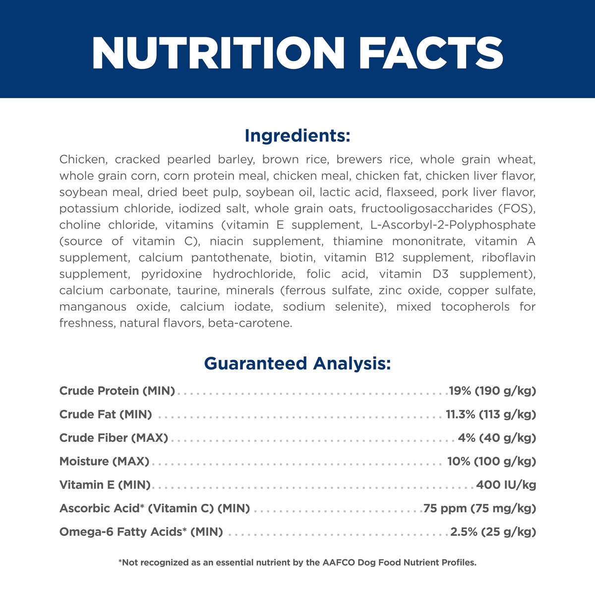 Dry Dog Food B6227