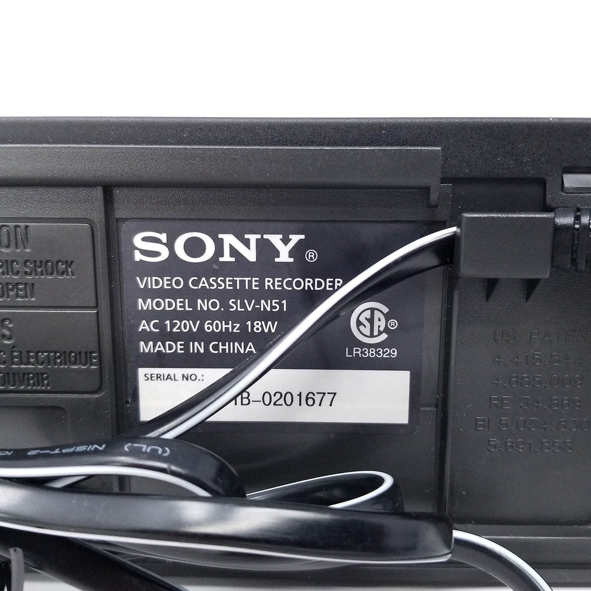 4-Head Hi-Fi VCR L835432