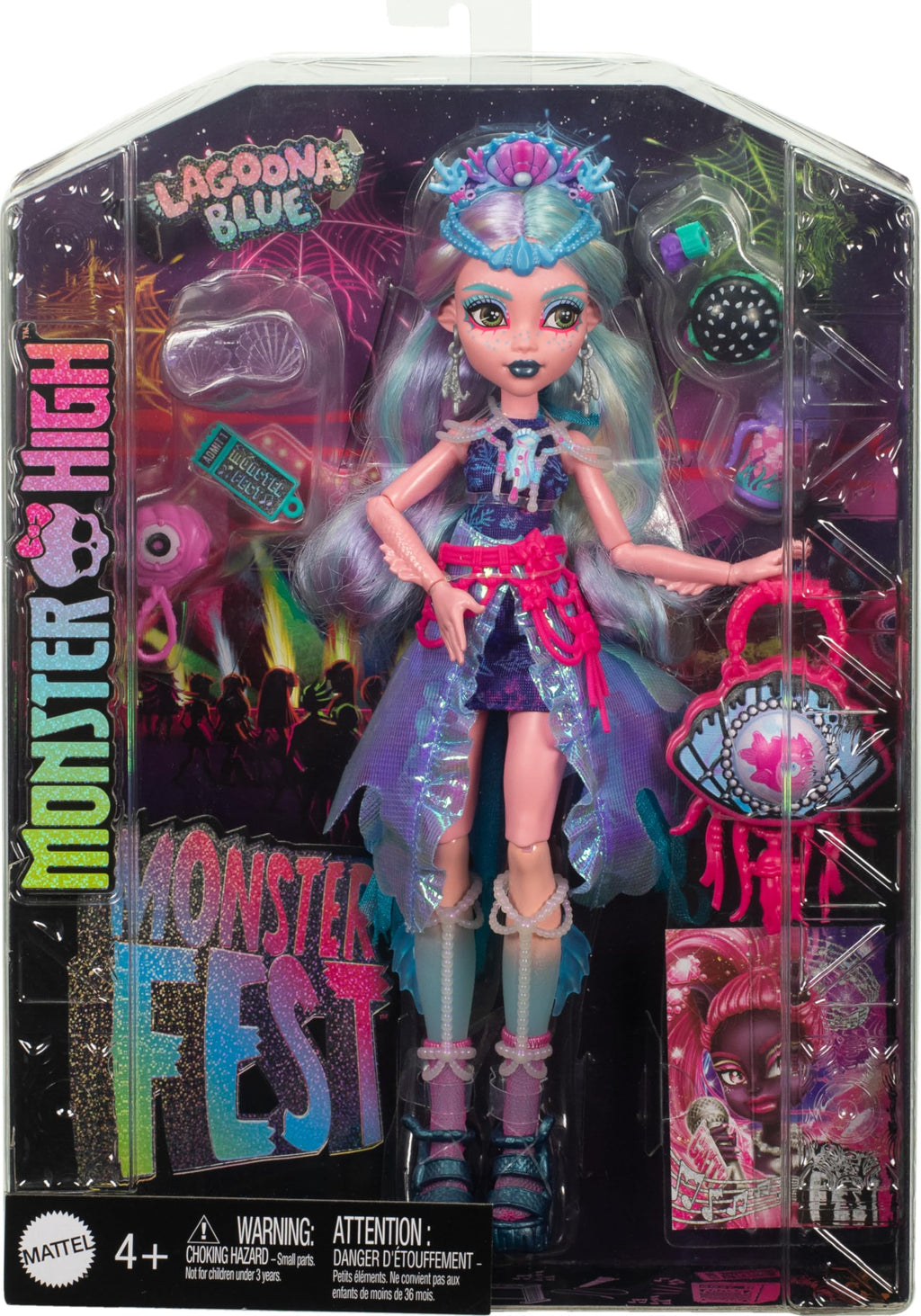 Monster High Doll with Glam Outfit & Accessories P274441